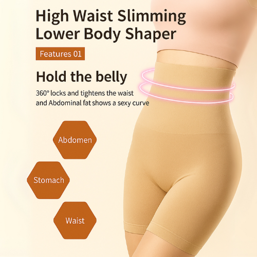 High Waist Slimming Lower Body Shaper