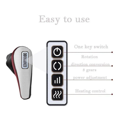 Tijarat™ Red Pillow Massager – جهاز تدليك الوسادة الحمراء