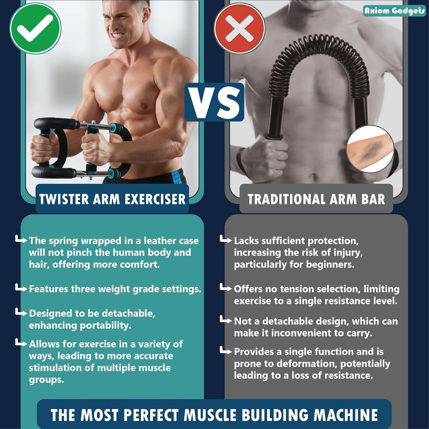 2026 New Saker PowerTwist Arm Trainer