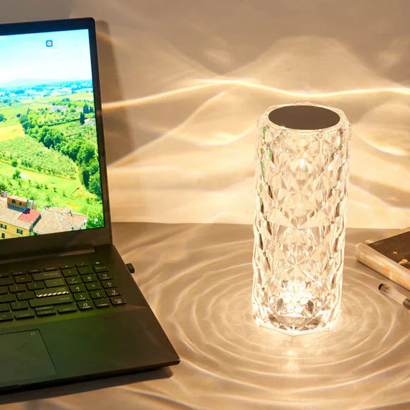 Tijarat™ LED Crystal Table Lamp